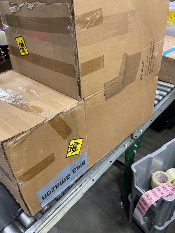 Photo 1 of ***SEE CLERK COMMENTS*** JINGZE Dual Flush Elongated Standard One Piece Toilet for Bathroom Comfort Height in White