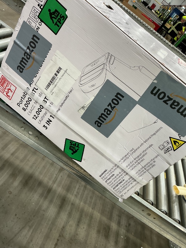 Photo 1 of 12,000 BTU Portable Air Conditioner Cools Up to 500 Sq.Ft, 3-IN-1 Energy Efficient Portable AC Unit with Remote Control & Installation Kits for Large Room, Campervan, Office, Temporary Space