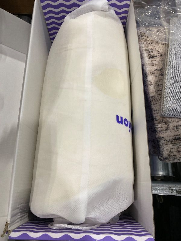 Photo 1 of ***MINOR DAMAGE*** ***SEE WAREHOUSE PHOTO*** C CUSHION LAB Deep Sleep Pillow, Patented Ergonomic Contour Design for Side & Back Sleepers, Orthopedic Cervical Shape Gently Cradles Head & Provides Neck Support & Shoulder Pain Relief - Calm Grey