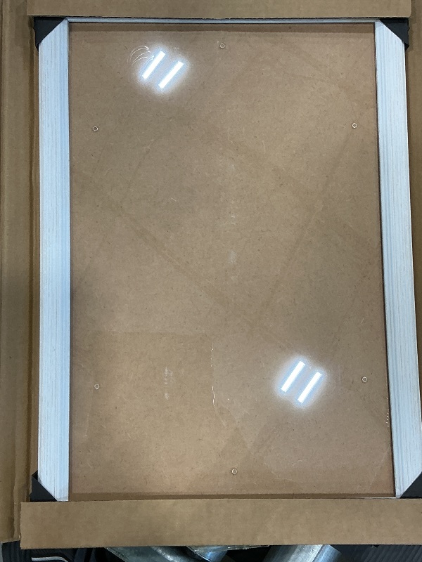 Photo 1 of 10x15 Wood Frame White, Modern Natural Woodgrain 15x10in Picture Frame, Rustic Wooden 10 x 15 inch Gallery Wall Photo Poster Frame with HD Plexiglass, Horizontal Vertical Wall Mounting Display 1pcs