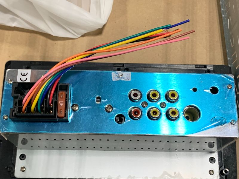 Photo 1 of *** NO REAR VIEW CAMERA ***
** Used ** Hodozzy Single Din Car Stereo with CarPlay & Android Auto, 9 Inch Touch Screen Car Radio, Mirror Link, FM AM Audio, Bluetooth 5.0 | Backup Camera Input & SWC+MIC, Car Multimedia Player