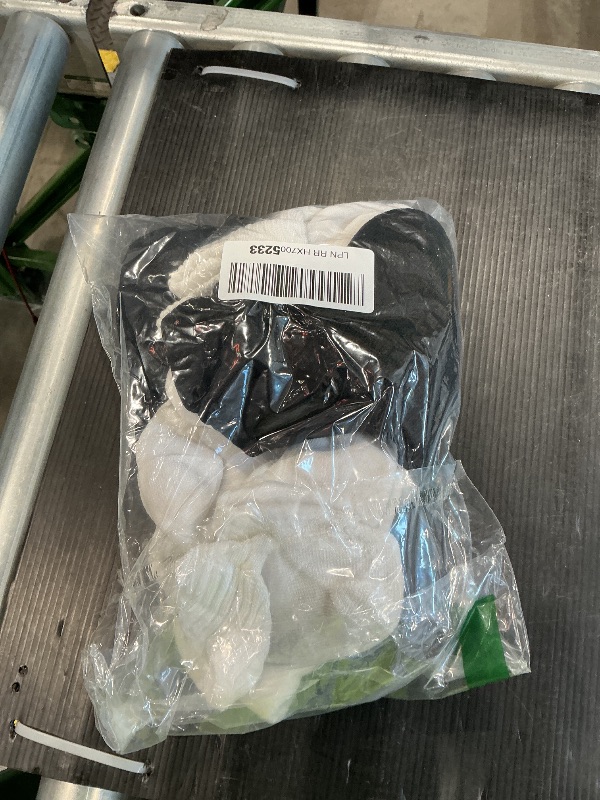 Photo 1 of +MD Diabetic Socks for Men Women-6 Pairs Ankle Non-Binding Extra Wide, Seamless Circulator Socks for Edema 10-13 3Blk/3Wht