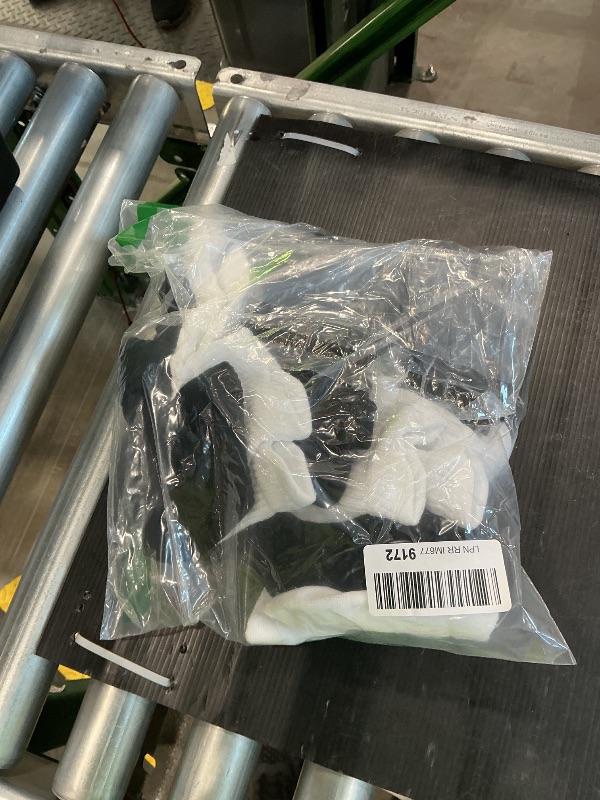 Photo 1 of +MD Diabetic Socks for Men Women-6 Pairs Ankle Non-Binding Extra Wide, Seamless Circulator Socks for Edema 13-15 3Blk/3Wht