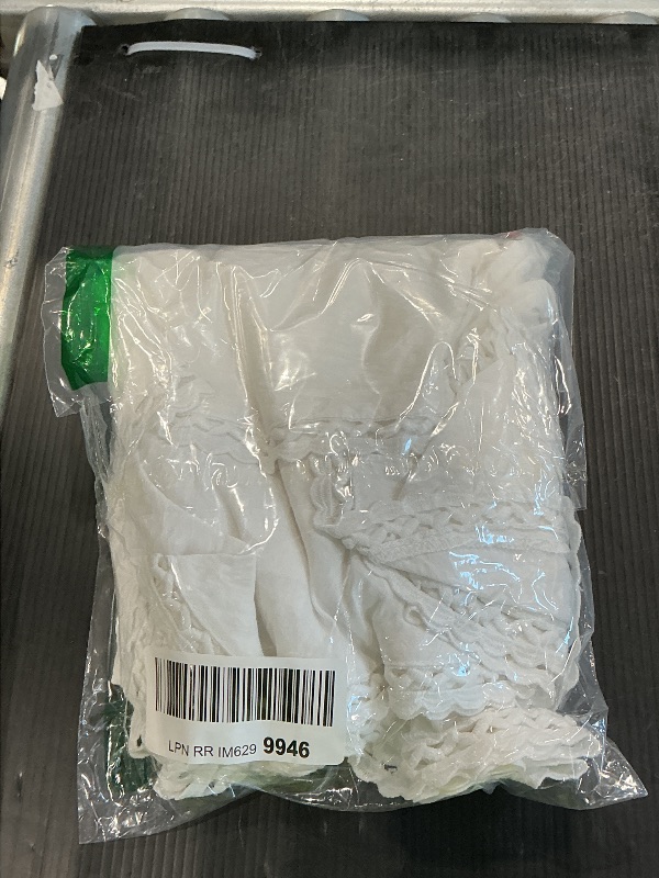 Photo 1 of *Minor Damage*
AIOIC Flowy Shorts Womens Ruffle Skirts Cowgirls Crochet Boho Skorts Country Concert Shorts with Pockets White