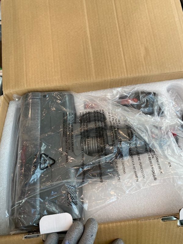 Photo 1 of **UNKNOWN MISSING PIECES**Cordless Vacuum Cleaner, 600W 50KPA 70Min Powerful Vacuum Cleaners for Home, Self-Standing Stick Vacuum Cordless Rechargeable/ Anti-Tangle/OLED Screen/1.8L Cup for Home Pet Hair/Carpet/Hardwood Floor