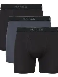 Photo 1 of *not Calvin* Hanes Men's Underwear Micro Stretch 3-Pack Hip Brief