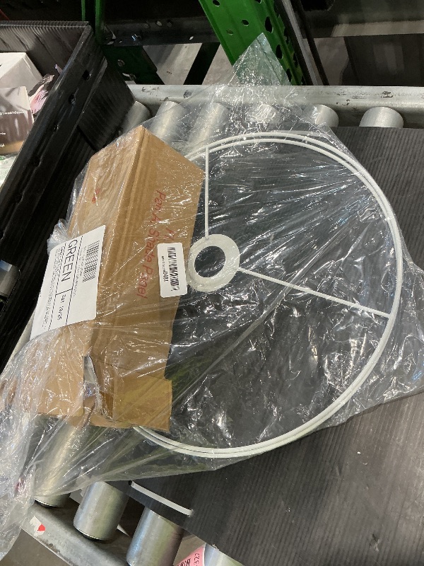 Photo 1 of ** UNKNOWN SIZE**Lamp Shade for Table Lamps, Drum Lampshade for Floor Lamps, 13" Top X 13" Bottom X 10" High Large Lamp Shade, Beige Modern Fabric Lampshade, Easy Assembly Replacement Lamp Shade Spider Fitter