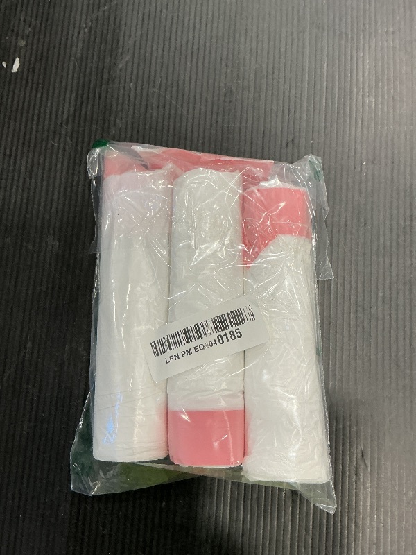 Photo 1 of 1.2 Gallon Small Trash Bags Drawstring - White Mini Garbage Bags (Fit 1-1.3 Gallon) 5 Liter 60 Count Unscented Strong Plastic Tiny Little Waste Basket Liners for Kitchen Car Office Magesh