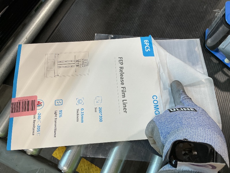 Photo 1 of 6PCS Creality FEP Film Release Films 260 x 200 x 0.15mm for ELEGOO Saturn/Saturn S/Mars 3 Pro/ANYCUBIC Photon Mono X/Photon Mono X2/Photon Mono X 6K/Photon M3/Phrozen Sonic Mighty 4K LCD 3D Printer