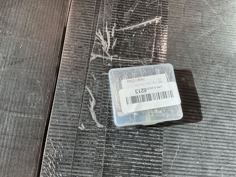 Photo 1 of 150 Pcs T Pins, Sewing Pins for Blocking Knitting, Modelling, Wig Making and Crafts, Straight Pins T-Pin Stainless Steel Nickel Plated with Storage Box (1.5 Inch?2 Inch)