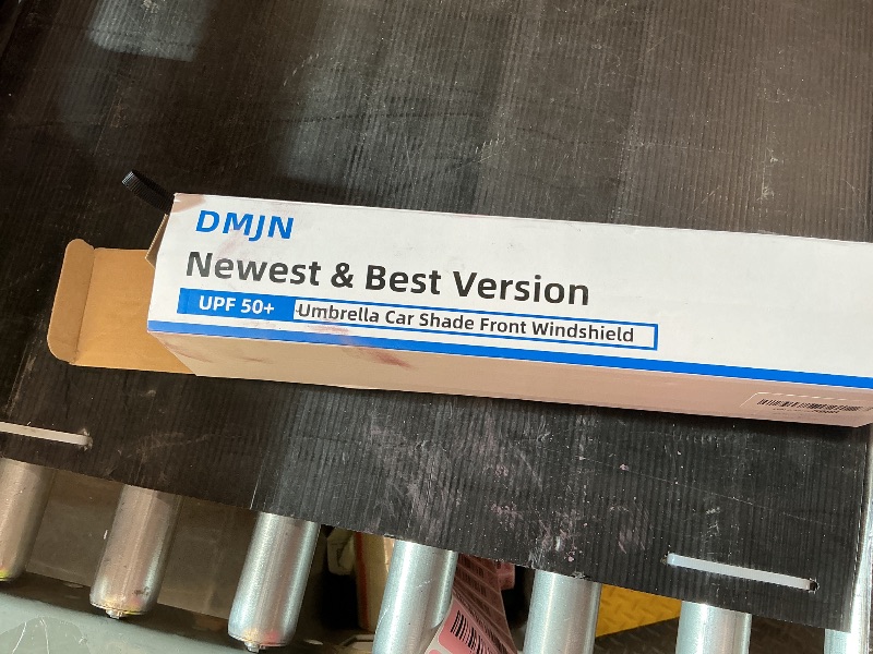 Photo 1 of [Upgrade] DMJN Umbrella Windshield Sun Shade, [Nano-Ice-Crystal Coatings] Umbrella Sunshade for Car - Protect Interior from UV & Keep Car Cooler (Medium)