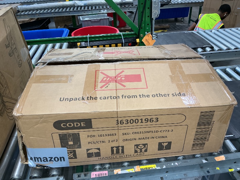 Photo 1 of ***PARTIAL SET*** Phoenix Home Manual Recliner Chair with Massage and Heat Ergonomic Overstuffed Breathable Fabric Reclining Chair with 2 Side Pockets