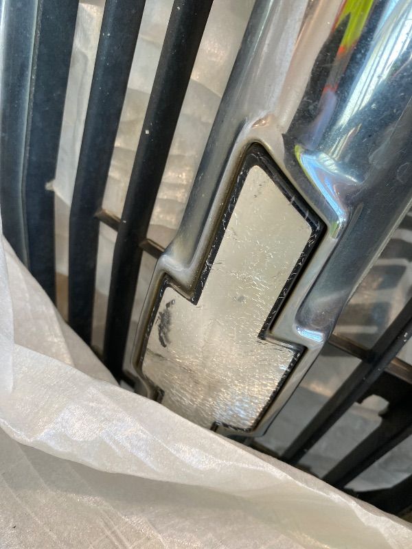 Photo 1 of *Major Damaged* Holley 04-488 94-98 GMT400 Compatible with Chevy Grille W/O Sport Package, Chrome