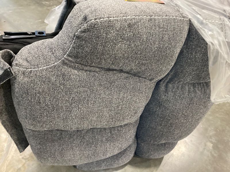 Photo 1 of **PARTIAL SET***Phoenix Home Large Power Lift Recliner Chair with Massage and Heat for Elderly, Side Pocket and USB Port, Dark Gray **BOX 1/3**
**ONLY BACK REST***