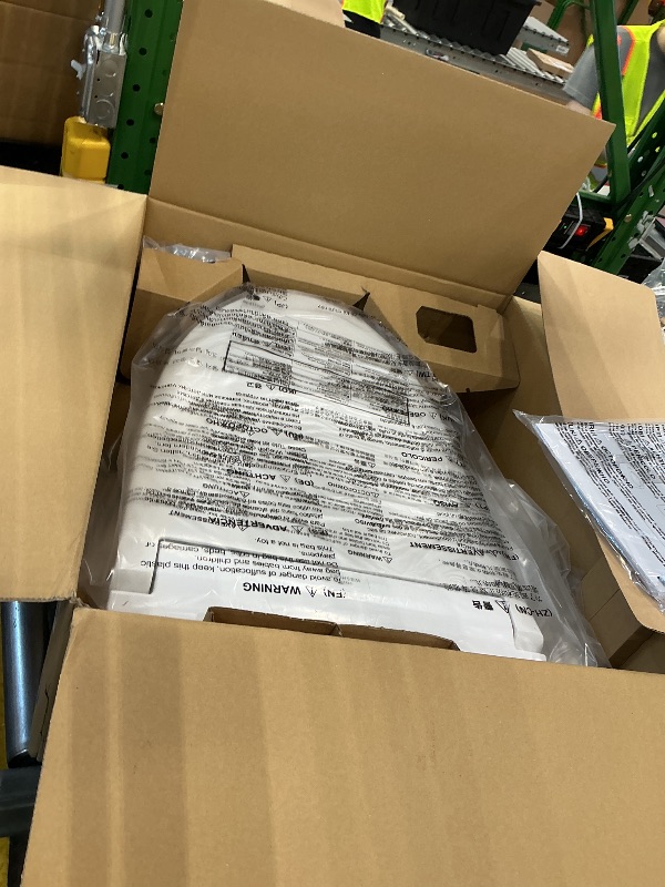 Photo 1 of ***PARTIAL SET*** TOTO Drake WASHLET+ Two-Piece Elongated 1.28 GPF TORNADO FLUSH Toilet with C2 Bidet Seat, Cotton White - MW7763074CEG#01