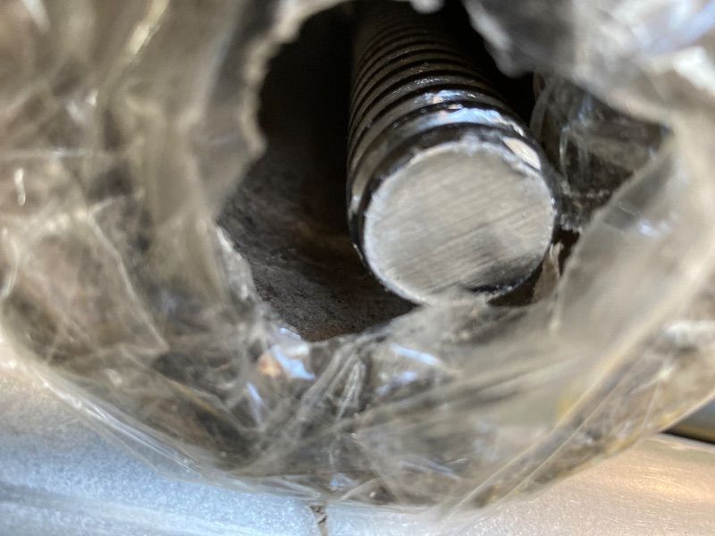 Photo 1 of *Missing Parts* **ONLY BARBELL**
 Barbell, Cast Iron 1" Standard Weight Plates Including 5FT Standard Barbell Bar, 10 Lbs. Barbell Bar