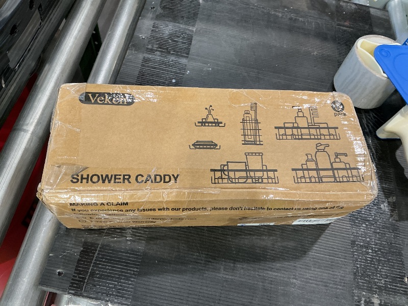 Photo 1 of **GOLD, NOT SILVER** Veken Shower Caddy 6-Pack, Family Choice Award Winner, Large Wall Mounted Shower Rack, Bathroom Shelves Over Toilet, Organizer Storage Accessories with Soap Dish&Toothbrush Holder