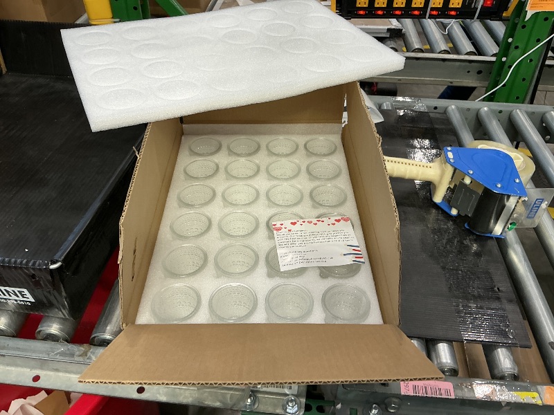 Photo 1 of 24 Pack Clear Glass Votive Candle Holders, Vintage Candle Holder for Floating Candle, Tealight Candle Holder for Table Centerpieces Home Bridal Shower Birthday Christmas Wedding Party Table Decoration