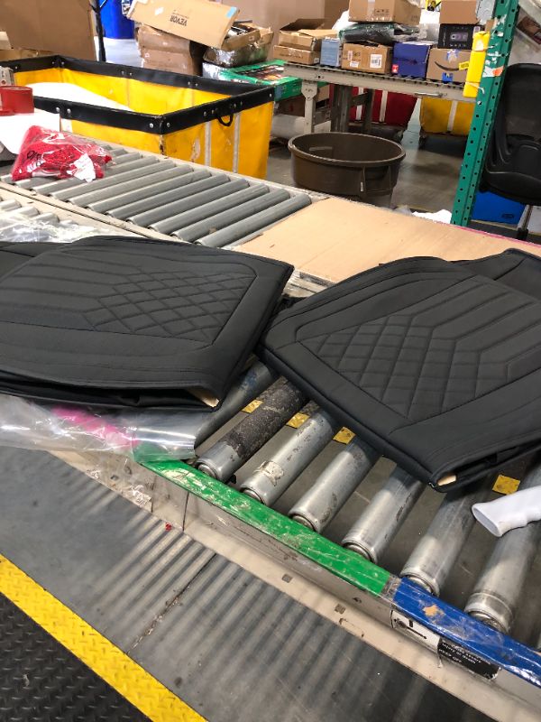 Photo 1 of ***ONLY FRONT SEATS***IKABEVEM Seat Covers Custom Fit Toyota Tacoma 2024-2025 2026 Double Crew Extended Access Cab Truck Pickup Front Car Seat Covers(2PCS Front, Black)