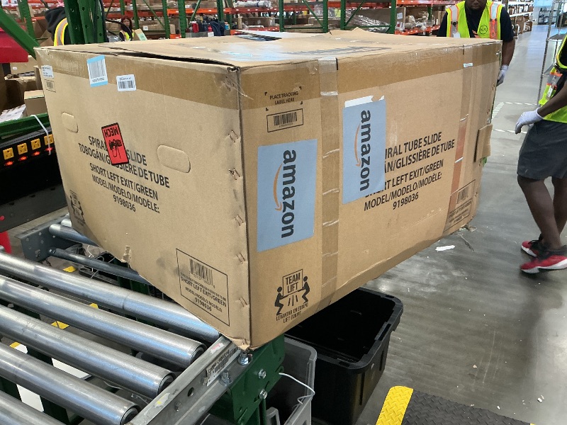 Photo 1 of *PARTIAL SET*
Backyard Discovery Cedar Cove Cedar Wood Swing Set with Spiral Tube Slide, Wave Slide, Clubhouse, Toy Grill, Snack Bar, Rock Wall, Belt Swings, Web Swing, Balcony, Chalkboard, Ladder, Outdoor Playset