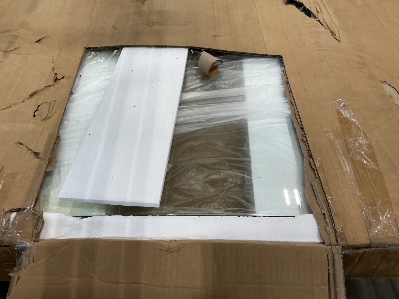 Photo 1 of **MISSING PIECES**HIGREENA Shower Door 56-60" W x 76" H, Frameless Sliding Shower Door, Frameless Shower Glass Door with 5/16" (8mm) Thick SGCC Tempered Glass, Towel Rail and Auxiliary Handle, Matte Black