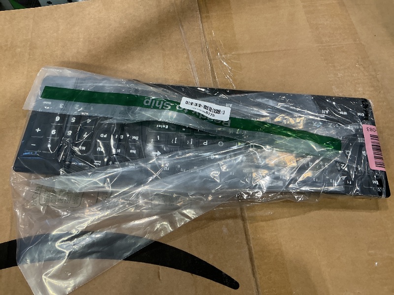 Photo 1 of SABLUTE Large Print Backlit Keyboard, Wired USB Lighted Computer Keyboards with 7-Color & 4 Modes Backlit, Oversize Letters Keys Easy to See and Type, Keyboard Compatible for PC, Laptop