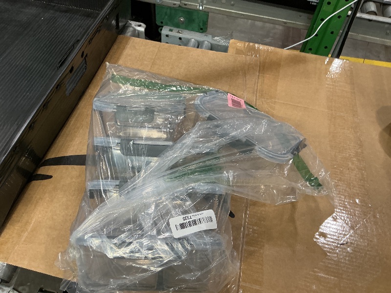 Photo 1 of [5-Pack,36 Oz]Glass Meal Prep Containers 2 Compartments Portion Control with Upgraded Snap Locking Lids Glass Food Storage Containers, Microwave, Oven, Freezer and Dishwasher (4.5 Cups)