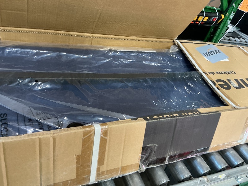 Photo 1 of **BLUE NOT BLACK** KUIPERAUTO Quad 4-Flip 5.5FT Soft Flip Truck Bed Tonneau Cover On Top Compatible with 2015-2024 2025 Ford F150 F-150 Bed Fourth Flip Styleside Truck Bed Cover