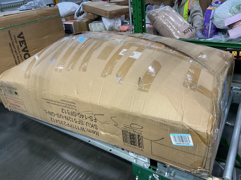 Photo 1 of 130" Oversized U-Shaped Symmetrical Sectional Sofa Button Tufted Cloud Cushion Lounge Modular Sofa Couch with Storage Console, Cupholders and 4 Pillows for Home Apartment Living Room Furniture Sets