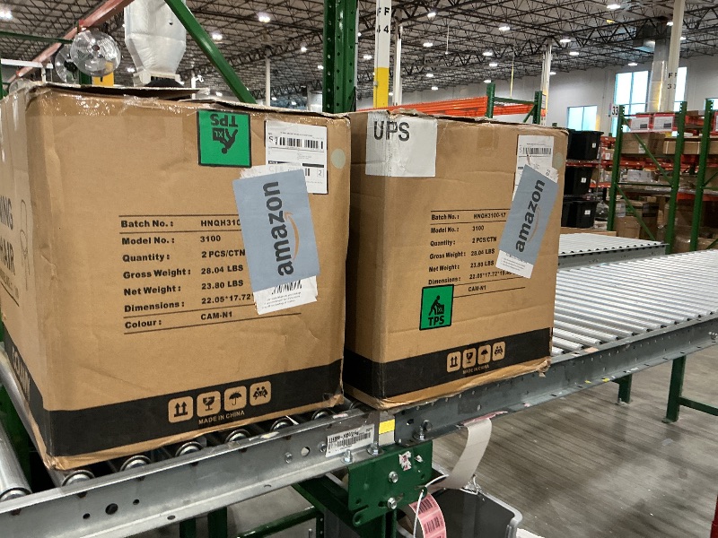 Photo 1 of ***PARTIAL SET*** ***READ CLERK NOTES*** COLAMY 60 Inch Rectangular Kitchen Dining Table for 6, Modern Farmhouse Dining Table Set for 6, Wood Dining Table and Upholstered Dining Chairs for Kitchen, Dining Room, Restaurant, Brown/Camel