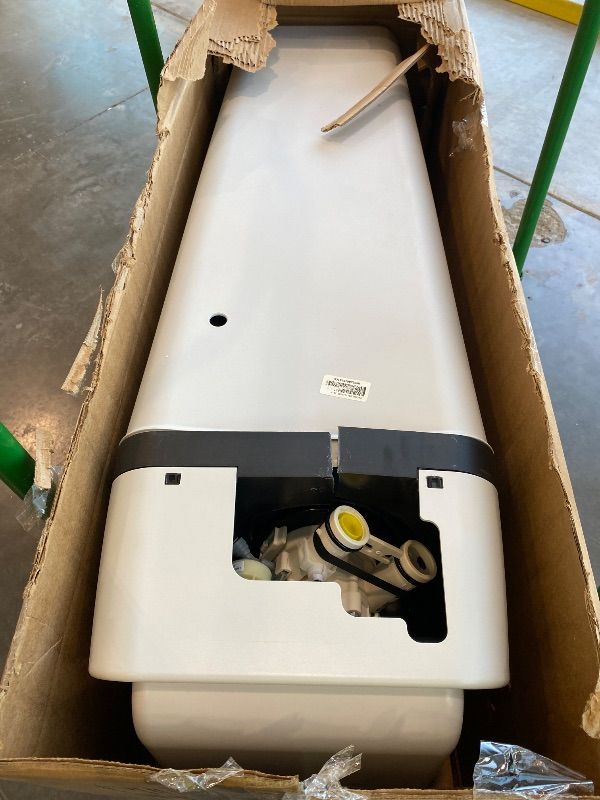 Photo 1 of *Major Damaged* Kenmore 350 Water Softener System – 32,000 Grain Capacity Whole House Hard Water & Iron Reduction – Compact, Easy to Install, Salt Saving Technology