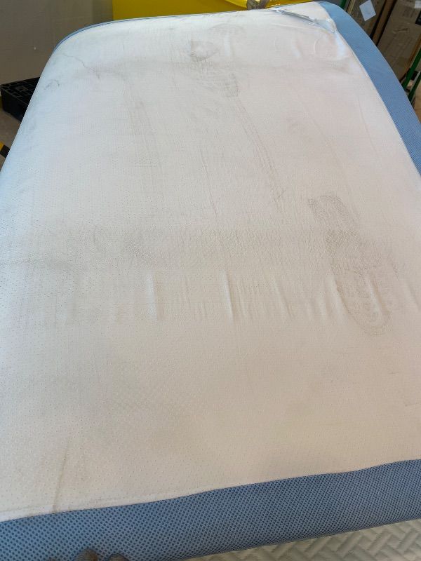 Photo 1 of *Minor Damage - See clerk notes*
3 Inch Gel Memory Foam Mattress Topper Full Size High Density Cooling Pad Pressure Relief Bed Topper (with Removable & Washable Bamboo Cover)