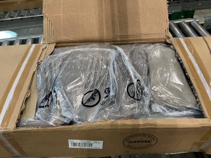 Photo 1 of *Partial Set*
10'x10' Hardtop Gazebo, Heavy Duty Aluminum Permanent Hardtop Gazebo Outdoor Pavilion with Curtains and Netting for Garden (Khaki, 10'x10')