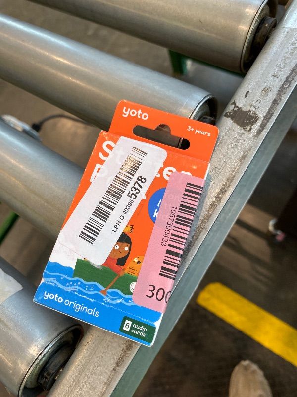 Photo 1 of ***MISSING PARTS*** ***READ CLERK NOTES*** YOTO Player (3rd Gen.) + Starter Pack for Little Kids Bundle – Kids Bluetooth Audio Speaker, All-in-1 Screen-Free Device for Stories Music Podcasts Radio White Noise Thermometer Nightlight