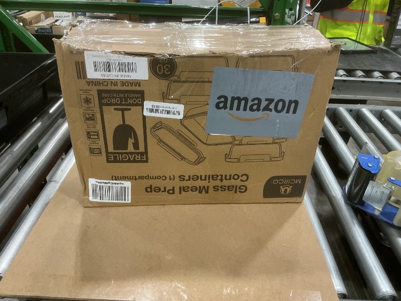 Photo 1 of [8-Pack,30 oz]Glass Meal Prep Containers,MCIRCO Glass Food Storage Containers,Airtight lunch Containers with Lids, Microwave, Oven, Freezer and Dishwasher, White