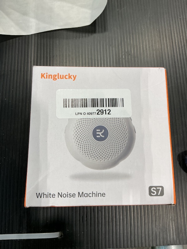 Photo 1 of ?????? Kinglucky SleepEase Portable Sound Machine (TOP Sound Quality & 18 Effective Soothing Sounds) White Noise Sound Machine for Sleep, Focus, Relaxation, Home, Office, Travel, Adult & Baby