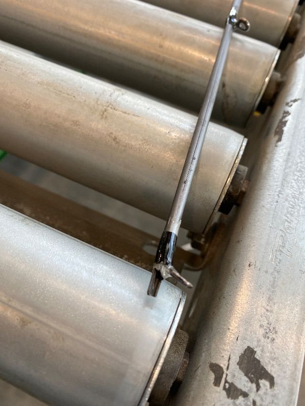 Photo 1 of *Major Damaged*Abu Garcia 7'6" Vengeance Casting Fishing Rod, 1-Piece Rod, Heavy Rod Power, Fast Action, Custom Ergonomic Reel Seat, Comfortable EVA Handle, 24-Ton Graphite Blank