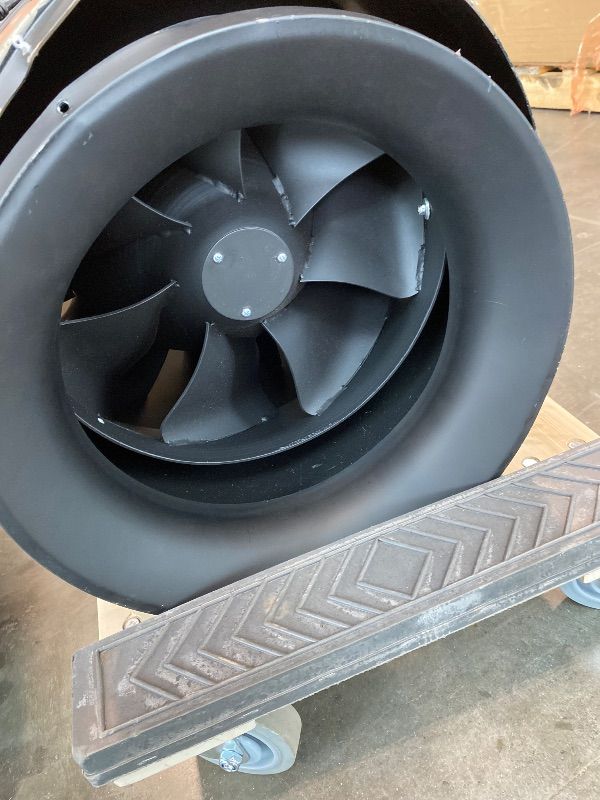 Photo 1 of *Major Damaged* 16" In Inline Duct Fan Exhaust Fan Ventilators For Grow Tent Hydroponics 2450CFM