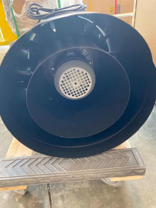 Photo 1 of *Major Damaged* 16" In Inline Duct Fan Exhaust Fan Ventilators For Grow Tent Hydroponics 2450CFM