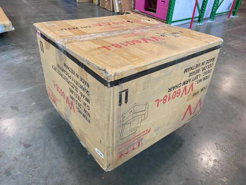 Photo 1 of *PARTIAL SET*
YOPTO 127" L-Shaped Sectional Couch Sofa ,DIY Combination, for Living Room, Apartment, Beige
*See Clerk Notes*