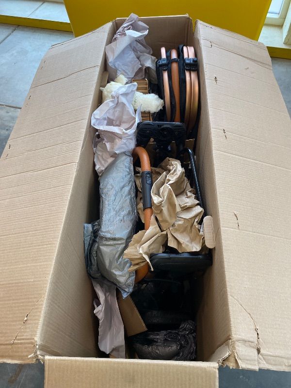 Photo 1 of *Missing Parts*Blahoo Baby Stroller for Newborn, 2 in1 High Landscape Stroller, Foldable Aluminum Alloy Pushchair with Adjustable Backrest.Adjustable Awning, Variable Seat and Recliner?Coffee