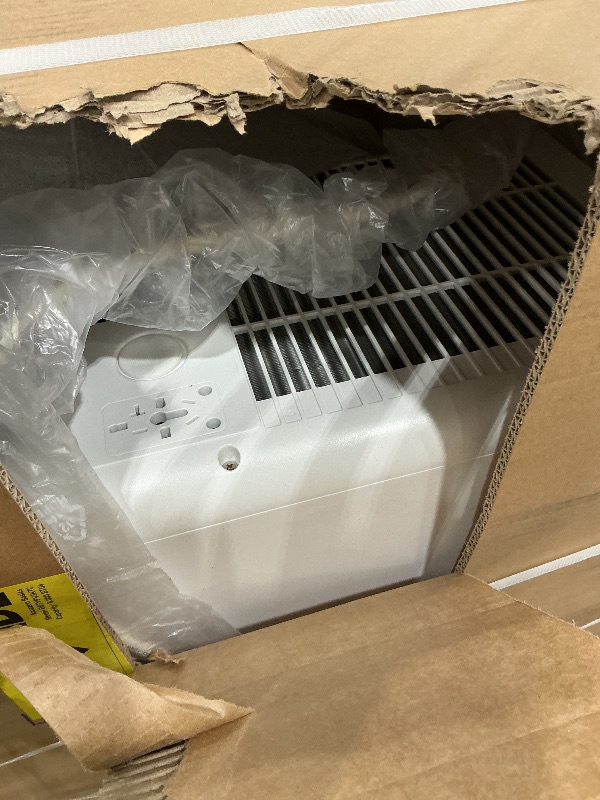 Photo 1 of Amazon Basics 3-In-1 Portable Air Conditioner, 12000 BTU (ASHRAE), Cools Up to 550 Sqf, Portable AC with Cool/Dry (Dehumidifier)/Fan-Only Functions, Auto Mode, Sleep Mode, Timer, White