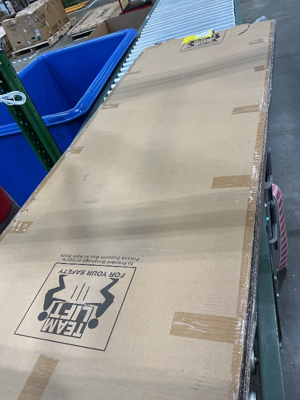 Photo 1 of ***PARTIAL SET*** ***READ CLERK NOTES*** Alpine Corporation | 72"H Indoor/Outdoor Mirror Waterfall Floor Fountain — LED Lights & River Stones — Elegant Bronze Finish for Home, Office, Patio & Entryway Décor