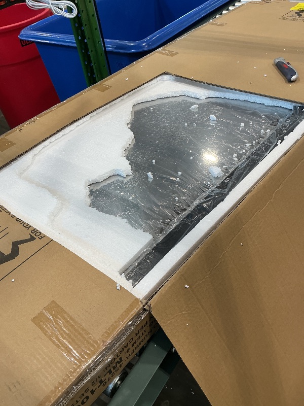 Photo 1 of ***PARTIAL SET*** ***READ CLERK NOTES*** Alpine Corporation | 72"H Indoor/Outdoor Mirror Waterfall Floor Fountain — LED Lights & River Stones — Elegant Bronze Finish for Home, Office, Patio & Entryway Décor