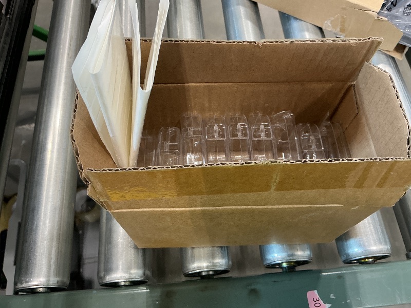 Photo 1 of 12pcs Press on Nail Storage Box with 60 Pcs Adhesive Double Sided Tape Acrylic Nail Display Box Artificial False Nail Box Organizer Fake Nail Case Transparent Nail Packaging Boxes for Nail Salon