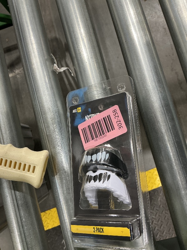 Photo 1 of 2 Pack Nxtrnd Rush Mouth Guard for Boxing and Other Sports (Black & White Fangs)