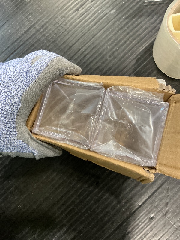 Photo 1 of 2 Pack Clear Acrylic Pencil Pen Holder Cup,Desk Accessories Holder,Makeup Brush Storage Organizer,Modern Design Desktop Stationery Organizer for Office School Home Supplies,2.6x 2.6x 4 inches