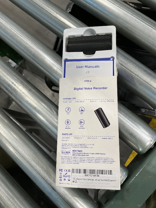 Photo 1 of 128G Magnetic Voice Recorder with AI-Intelligent Triple Noise Reduction,35 Days Continuous Recording Device,Voice Activated Audio Recorder,Digital Voice Recorder for Meetings/Interviews/Classroom…