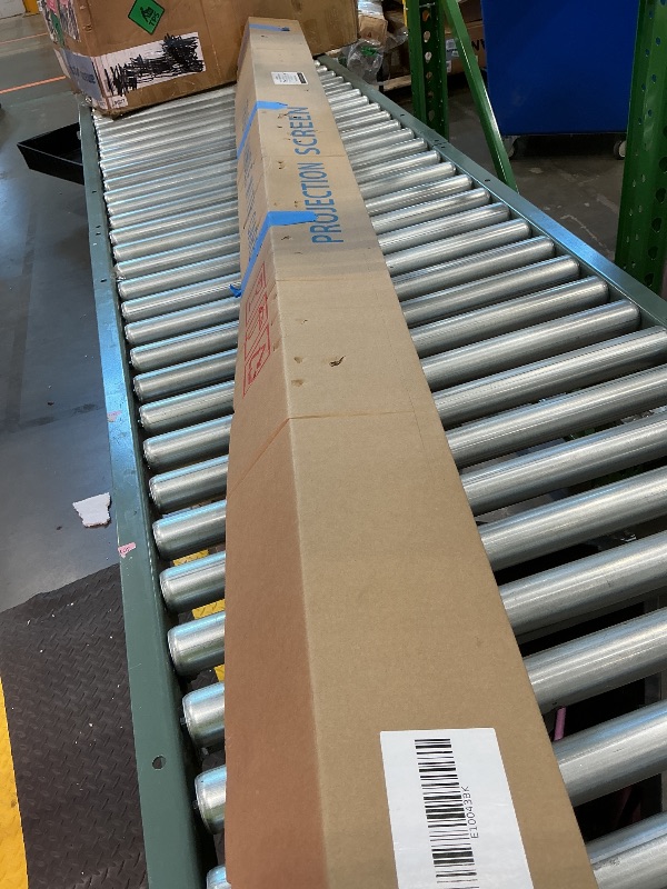 Photo 1 of *Missing Parts*
Motorized Projector Screen - Indoor and Outdoor Movies Screen Electric Projector Screen W/Remote Control (100 inch)