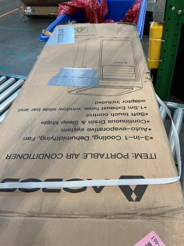 Photo 1 of *Untested*
AOBOSI Portable Air Conditioner, 10000 BTU Portable AC Units for Room up to 350 Sq.Ft, 4-in-1 AC Cooler with WiFi Control/LED Display/24Hrs Timer, Installation Kit for Home, Office, Dorm